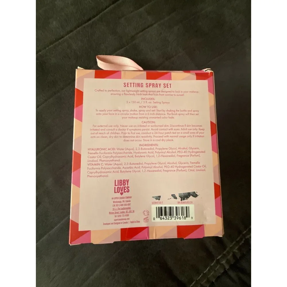 Libby Loves Ready Set Go Setting Spray Set New‎